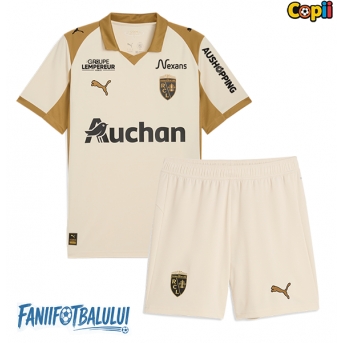 RC Lens Echipament de Fotbal Replică 2025-26 Copii Treilea (+ Șorturi)